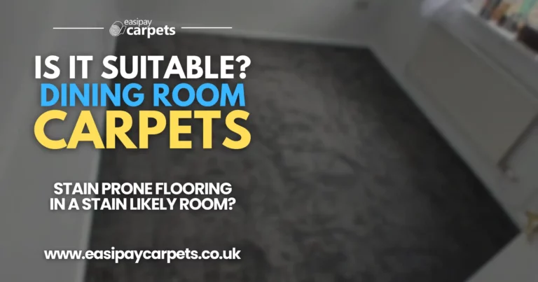 18. is carpet suitable for dining rooms