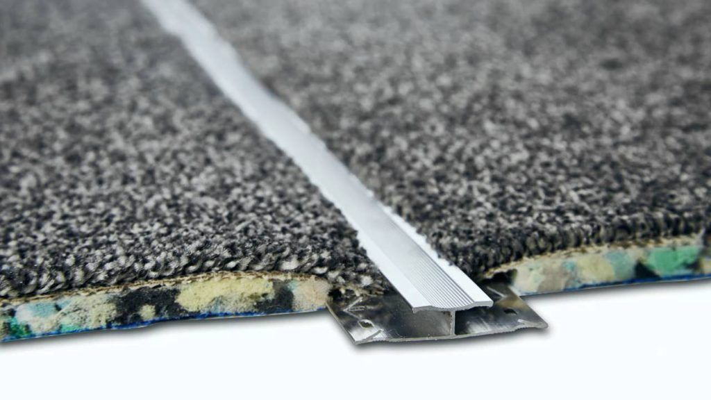 Carpets with fitting showing Underlay