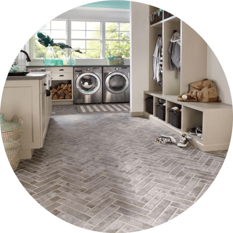 Mud Room Utility flooring