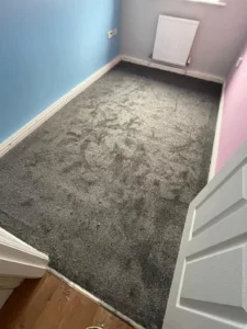 Fitter pic - grey bedroom carpets