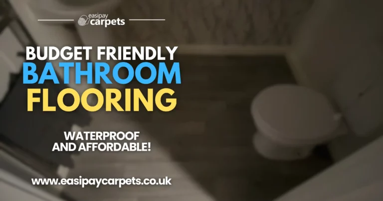 48. budget friendly bathroom flooring