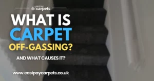 55. what is carpet off-gassing