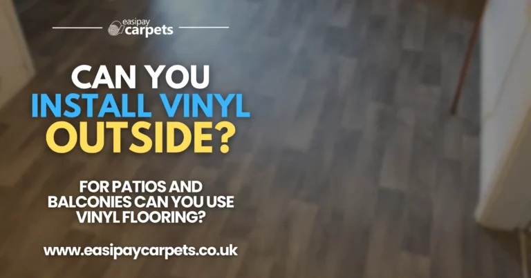 79. can vinyl flooring be installed outside