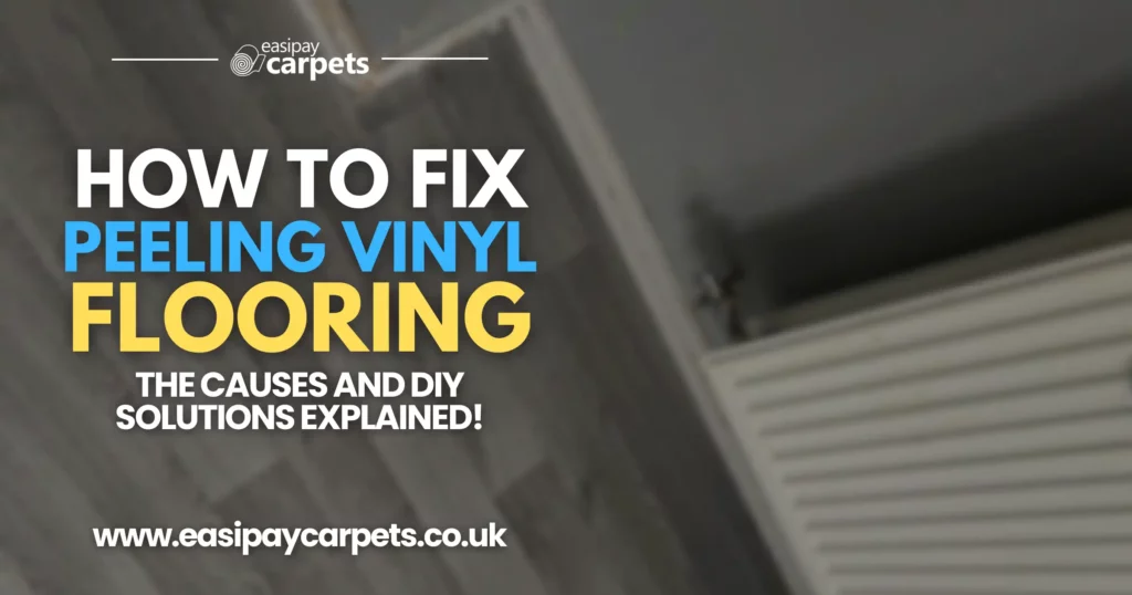 94. repair peeling vinyl flooring