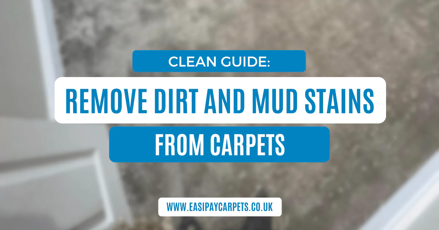 Dirty Carpets? How to Remove Mud Stains From Your Carpet