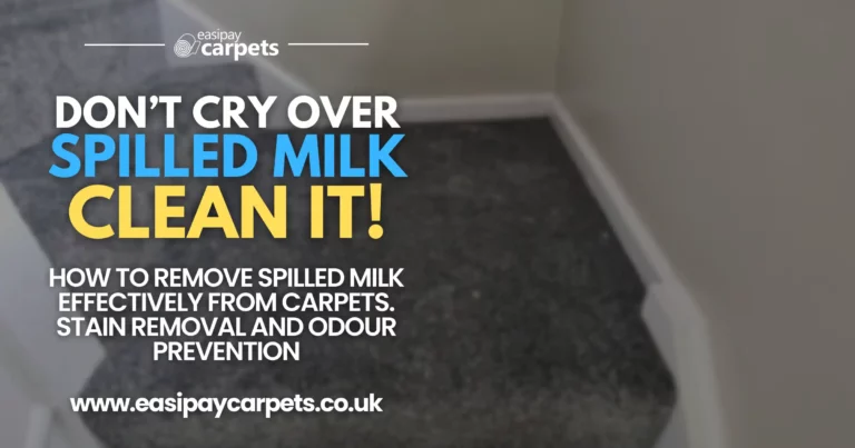 126. how to effectively clean milk spills from carpets
