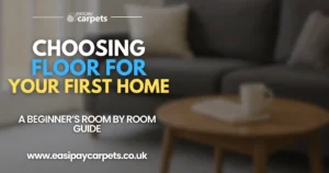 Blog post cover - choosing floors for your first home