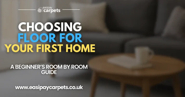 Blog post cover - choosing floors for your first home