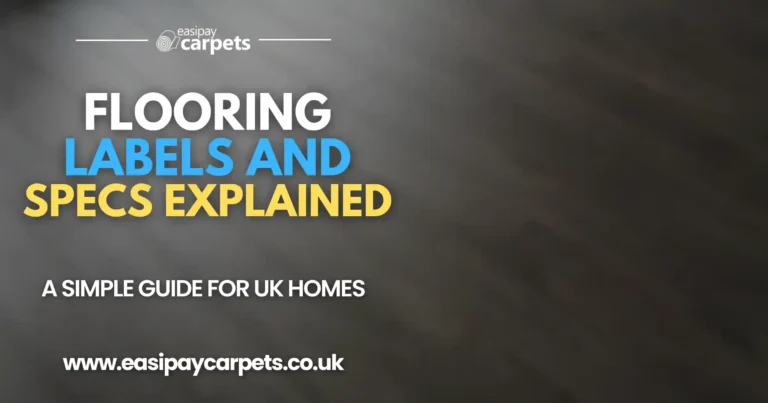 Blog post cover - flooring labels and specs explained