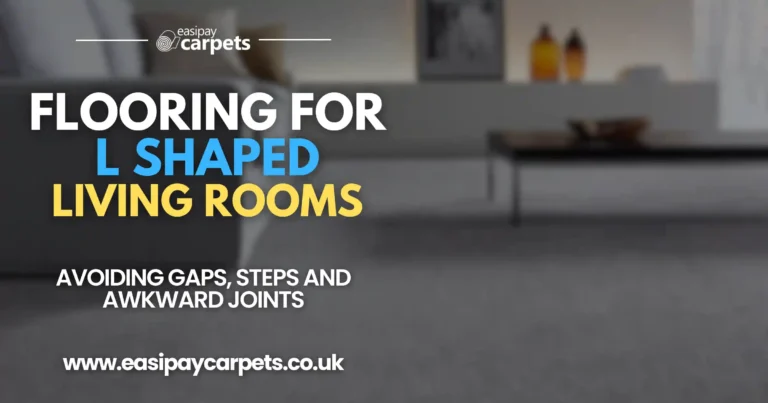 Blog post cover - 29 - flooring for L shaped living rooms