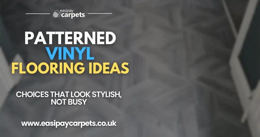 Blog post cover - 43 - patterened vinyl flooring ideas