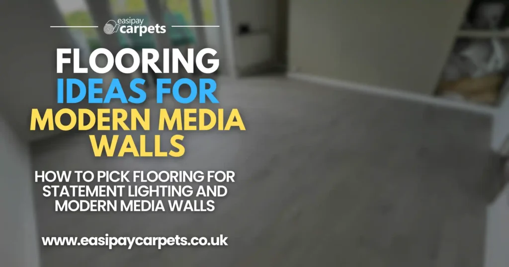 Blog post cover - 49 - flooring ideas for modern media walls