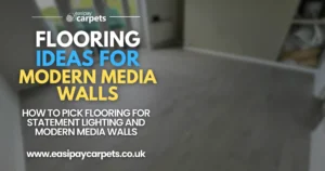 Blog post cover - 49 - flooring ideas for modern media walls