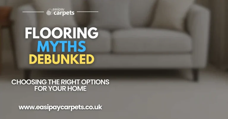 Blog post cover - flooring myths debunked