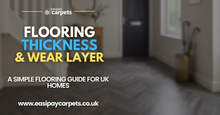 Blog post cover - flooring thickness and wear layer explained
