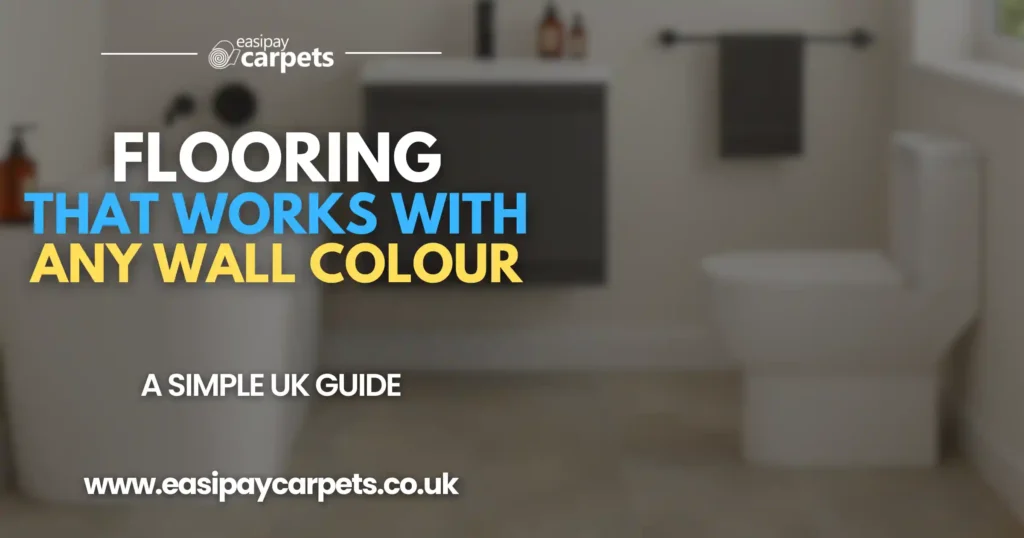 Blog post cover - flooring that works with any wall colour