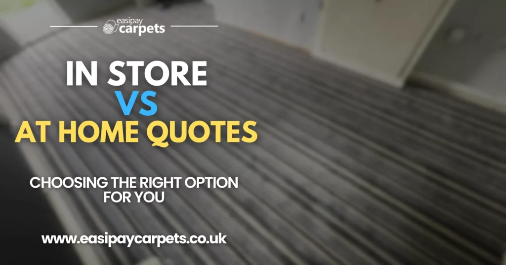 blog post - in store vs inhome flooring quotes
